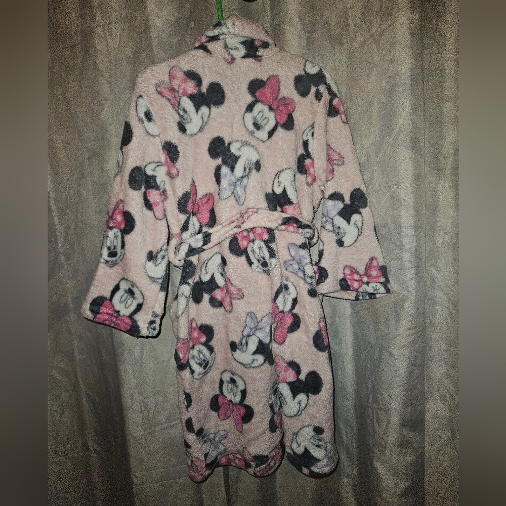 Disney Minnie Mouse Pink Robe - Picture 3 of 3